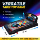 New Era Pinball Game Black - Interactive Tabletop or Floor Arcade Pinball Machine for Kids & Adults - LED Scoring, Lights & Sounds, Fast & Fun 3-Ball