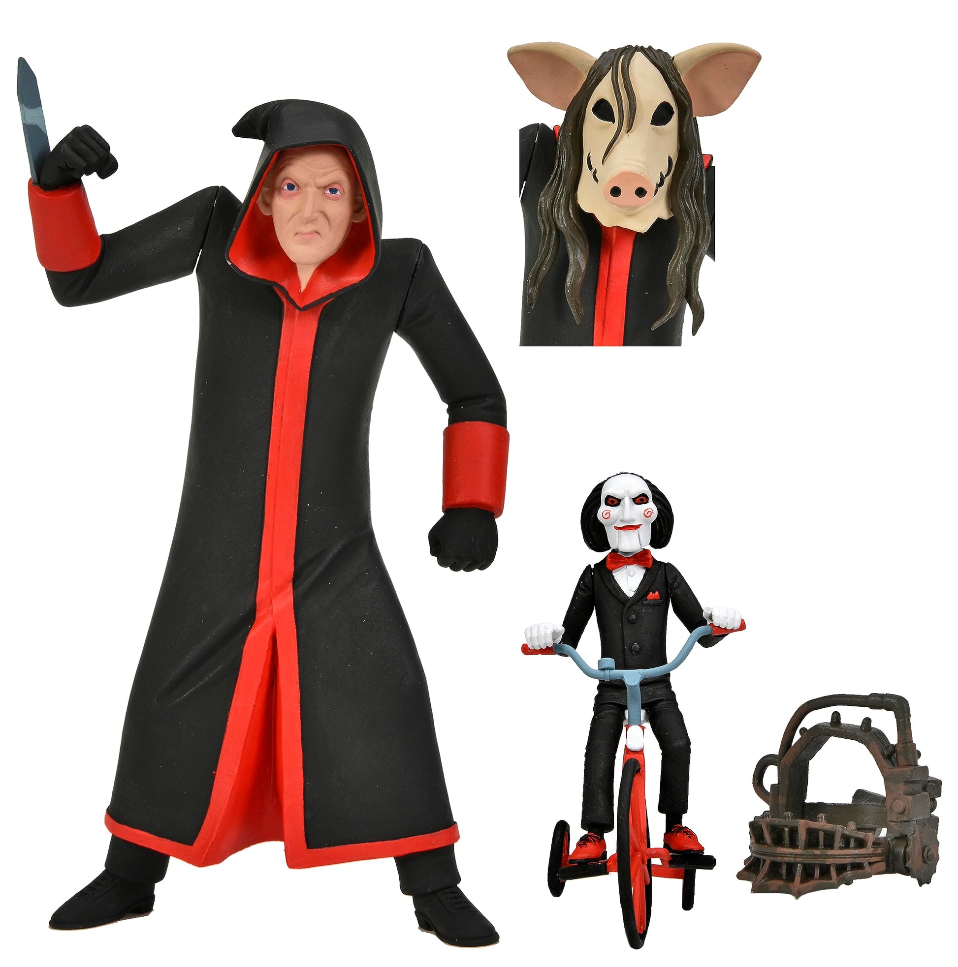 NECA - Saw - Toony Terrors - Jigsaw Killer & Billy 6In Action Figure Box Set