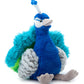 The Petting Zoo Peacock Stuffed Animal Plushie, Gifts for Kids, Wild Onez Zoo Animals, Peacock Plush Toy 12 inches