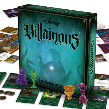 Ravensburger Disney Villainous - Introduction to Evil Strategy Board Game - Compatible with Other Villainous Games - Includes Lorcana Promo Card