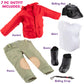 Dress Along Dolly 6pc Horseback Riding Outfit - 18" Doll Clothes & Accessories Compatible w American Girl- Equestrian Set Includes Hat, Shirt, Jacket
