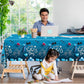 Lenyunge Father's Day Tablecloth,Happy Fathers Day Decoration 3PCS Waterproof Fathers Day Table Covers for Best Dad Decor