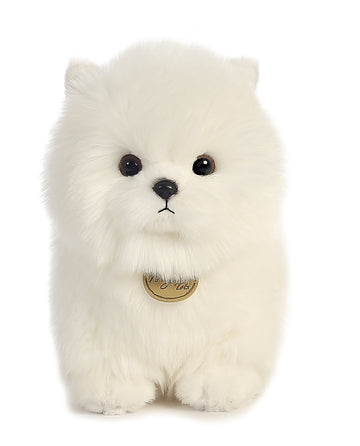 Aurora® Adorable Miyoni® Tots Pompom Pup Stuffed Animal - Lifelike Details Make a Cherished Companion - Perfect for Decorating Bedrooms or Classrooms