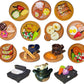 JDProvisions Miniature Mexican Fiesta Clay Pretend Food Decorations Arts Day of The Dead Offerings Dia De Los Muertos Ofrendas Cinco de Mayo (5)