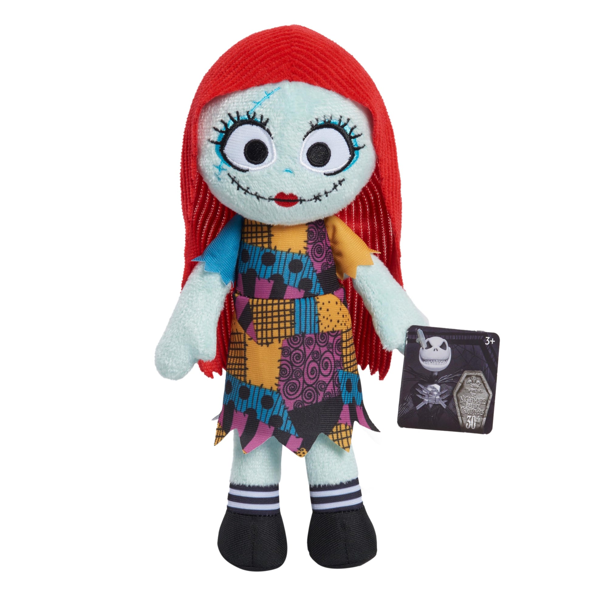 Disney Tim Burton's The Nightmare Before Christmas Small Plush 3-Pack Bundle, Plush Dolls, Kids Toys for Ages 3 Up by Just Play