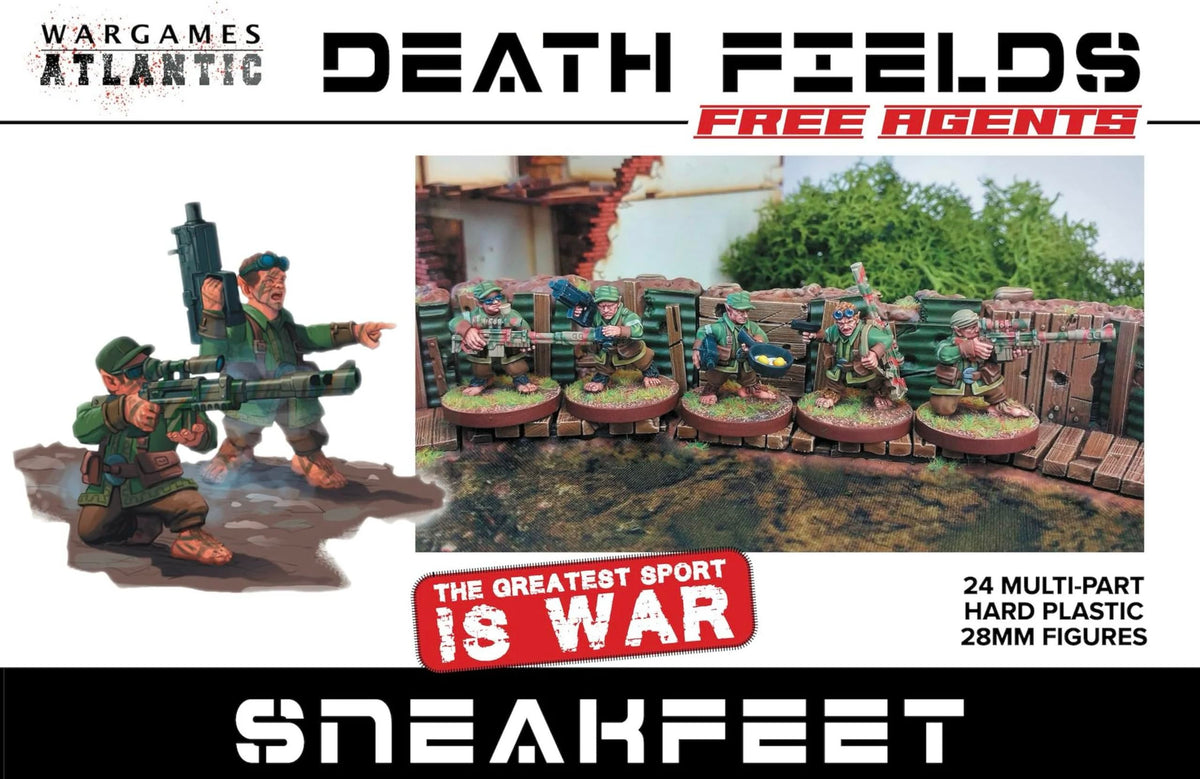 Wargames Atlantic Death Fields: Free Agents - Sneakfeet, WAADF011