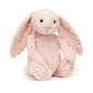 Jellycat Blossom Blush Bunny Cherry Stuffed Animal, Medium