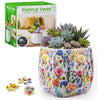 MONVIE 3D Puzzles Planter, Flowers Ornamental Style