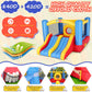 Whubefy Bounce House, Inflatable Bounce House for Kids 3-6 Big Kids 8-12, Indoor/Outdoor Double Slide Obstacle Bouncer with Blower, 12 x 9FT Jumping