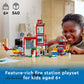 LEGO City Fire Station Set 60320 with Garage, Helicopter & Fire Engine Toys Plus Firefighter Minifigures, Emergency Vehicles Playset, Gifts for Kids