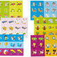 Mattel Games Make-A-Match Card Game with Fisher-Price Little People Theme, Multi-Level Rummy Style Play, Match Colors, Pictures & Shapes, 56 Cards