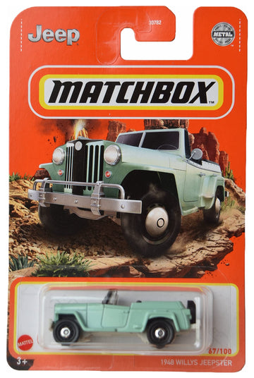 Matchbox 1948 Willys Jeepster, [sea Blue] 67/100