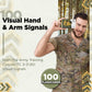 Army Flashcards - Military Hand and Arm Signals | 100 of The Most Important Visual Hand and Arm Signals | from The Army Training Circular TC 3-21.60