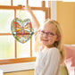 Melissa & Doug Stained Glass Made Easy Activity Kit: Butterfly - 140+ Stickers Kids Sticker Stained Glass Craft Kit; Sun Catchers for Kids Ages 5+