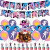 Steven Universe Party Decorations, Cute Cartoon Movie Birthday Party Supplies Includes Banner, Cake Topper, 12 Cupcake Toppers, 18 Balloons