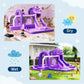 Bounce House, Inflatable Dinosaur Bouncer with Slide and Air Blower, Oxford Cloth Jumping Castle for Kids, Durable Sewn Bouncy House with Large Play