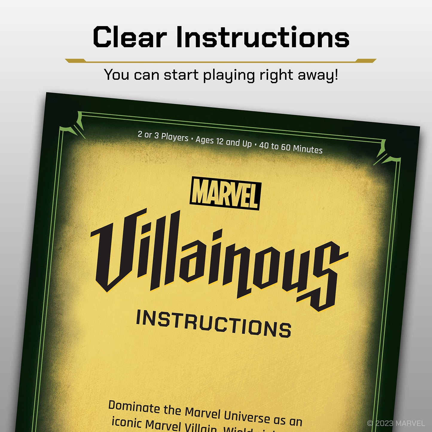 Ravensburger Marvel Villainous: Twisted Ambitions - Engaging Strategy Board Game | Perfect for Marvel Fans & Families | Compatibility with Other