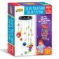 STEM Learning Fun with 3D Solar System Kit: Complete DIY Mobile Hanging Model, 27-Inch Long with 9 Foam Planets & Sun, 3D Solar System with Paintable