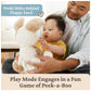GUND Baby Peeki Puppy 12-Inch Interactive Animated Musical Plush for Babies
