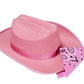 Aeromax Happy Birthday Cowgirl Hat Pink Sparkle & Bandanna, CBPS-HB-HAT