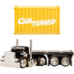 CarTuned™ Rig$ Container Case- Sneaky Pete, Yellow and Black DieCast Truck, Style 4