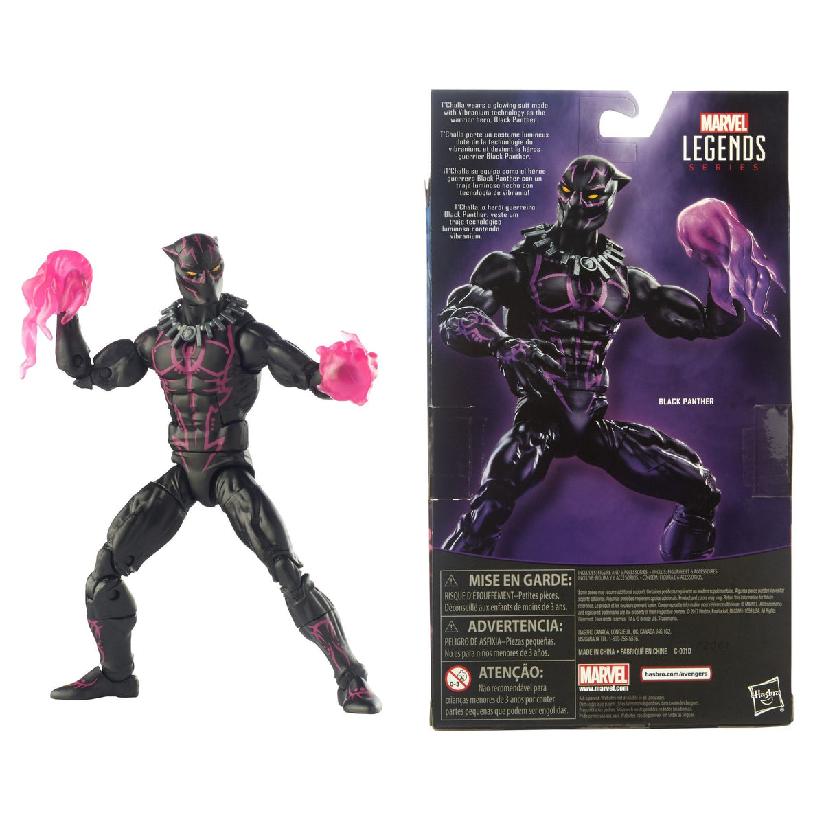 Marvel Legends 6-Inch Series Black Panther Exclusive Action Figure