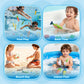 SYNCFUN Pool Toys Diving Rings,32PCS Swim Rings Pool Game Set Toys with Dive Ring Gem Seaweed Underwater Shark Jellyfish Water Swimming Toy for Kids