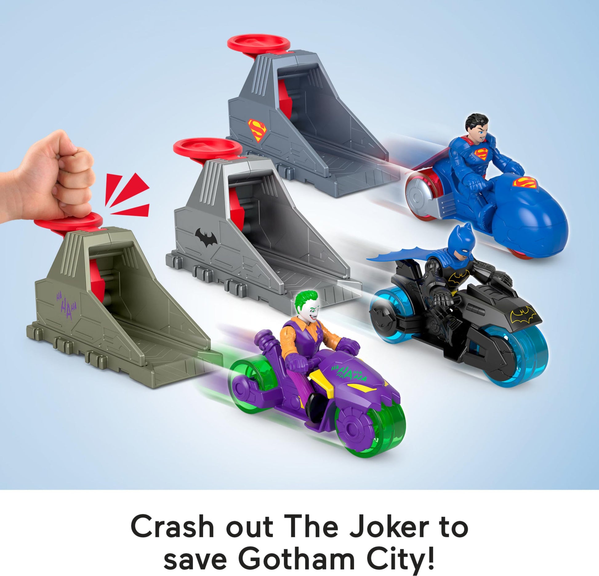 Fisher-Price Imaginext DC Super Friends Launcher Set (Styles May Vary)