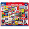 White Mountain 1000 Piece Jigsaw Puzzle, US Maps & Travel Guides