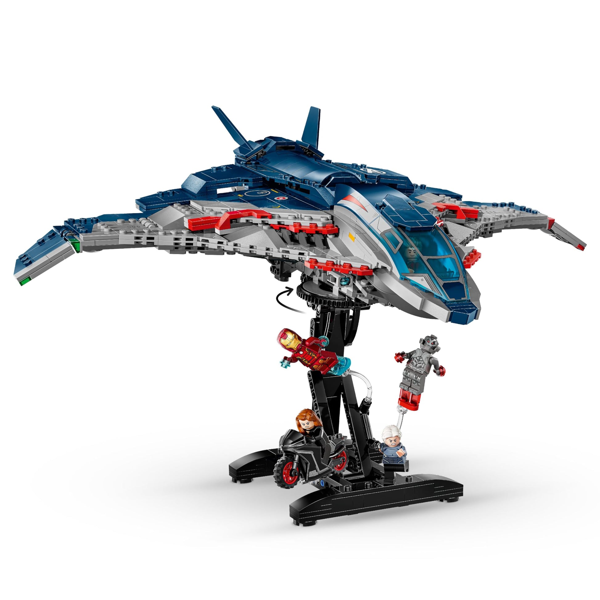 LEGO Marvel Avengers: Age of Ultron Quinjet - Kids Toy for Boys and Girls, Ages 12+ - Avengers Toy with 5 Marvel Action Figures - Collectible Decor