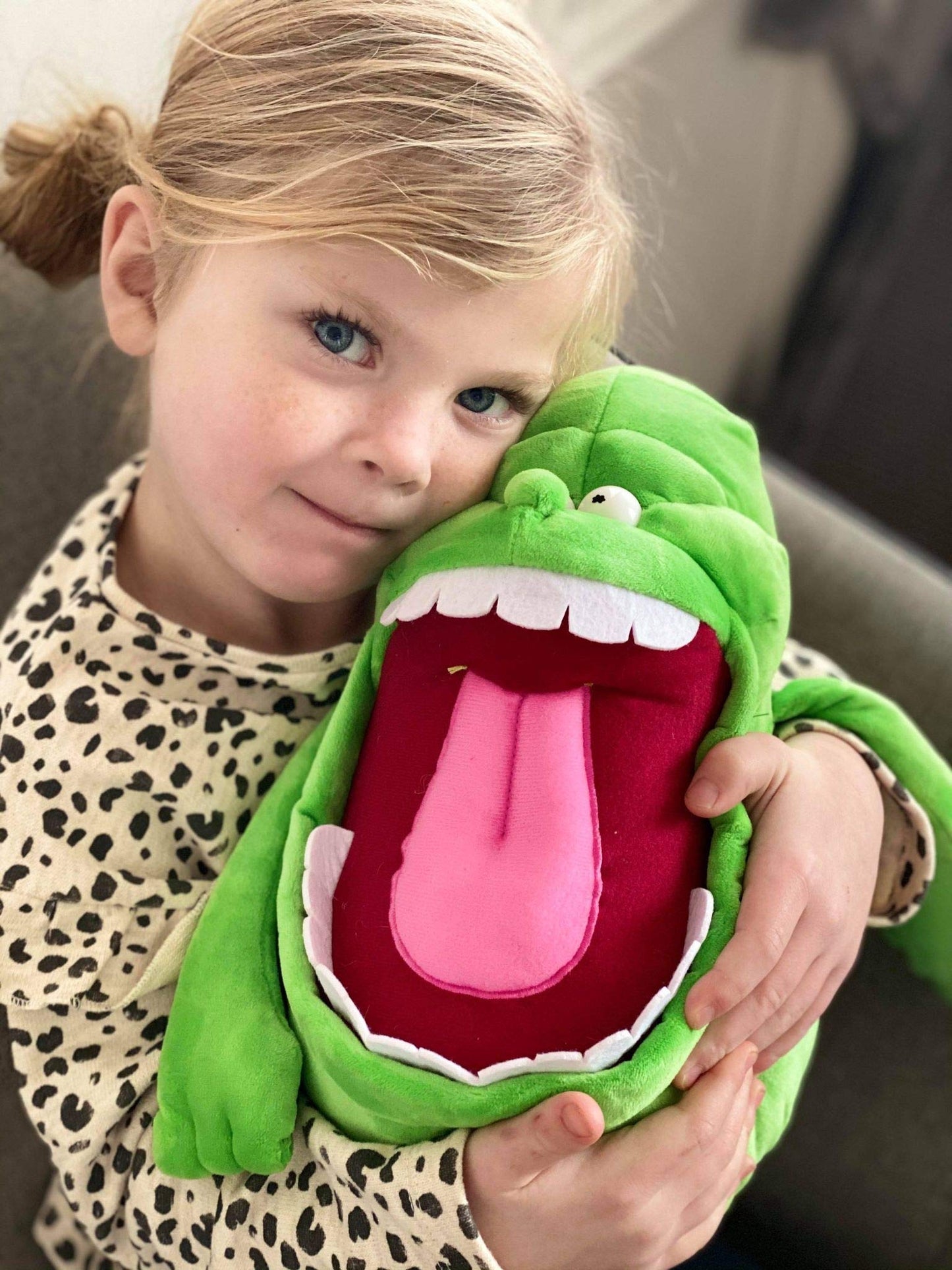 CONHENCI Stuffed Plush Slimer Dolls Toy 13 in x10 in