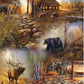 SUNSOUT INC - Forest Collage - 1000 pc Jigsaw Puzzle by Artist: Jim Hansel - Finished Size 20" x 27" - MPN# 54672