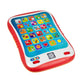 Winfun I-Fun Pad - Interactive ABC Learning Tablet with 3 Play Levels, Letters, Shapes, Sounds & Music, Easy-Grip Design, Light-Up Fingerprint