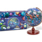 Spartan & the Green Egg Our Planet 3D Puzzle for Kids - 240 Piece World Map Globe - Educational Geography Toy - Includes Display Stand - Ages 6+
