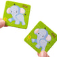 Mattel Games Make-A-Match Card Game with Fisher-Price Little People Theme, Multi-Level Rummy Style Play, Match Colors, Pictures & Shapes, 56 Cards