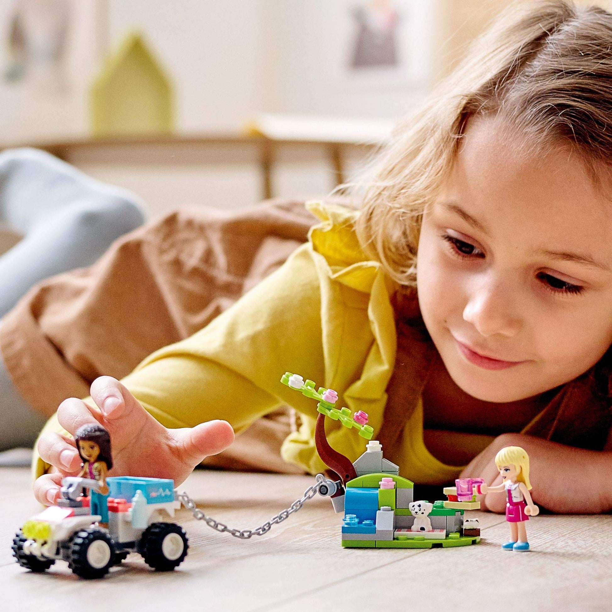LEGO Friends Vet Clinic Rescue Buggy 41442 Building Kit; Vet Clinic Collectible Toys for Kids Aged 6+; Includes First-Aid Toy Accessories and