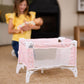 My Baby Doll’s Travel Crib - Foldable Baby Doll Bed with Mesh Sides & Mattress - Portable Toy Crib for 18-22 Inch Dolls