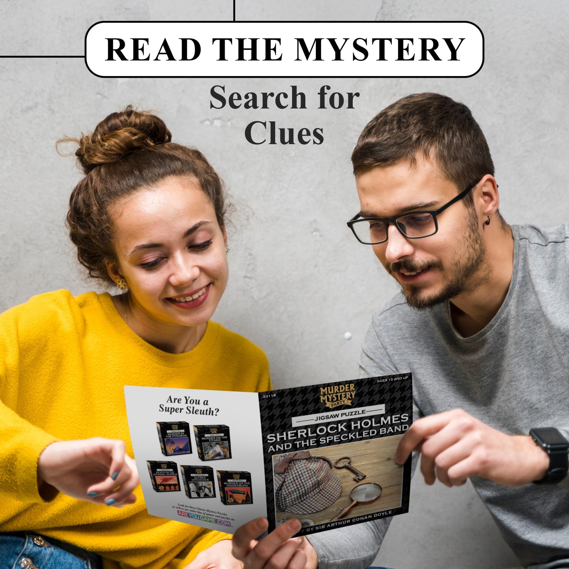 Bepuzzled Classic Mystery Jigsaw Puzzle - Sherlock Holmes, 1000