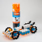 Lux Blox Freestyle Set 166 Pieces. Building Blocks for Boys and Girls, Develop Gross Motor Skills, Learn Science and Engineering. Gift Option Children