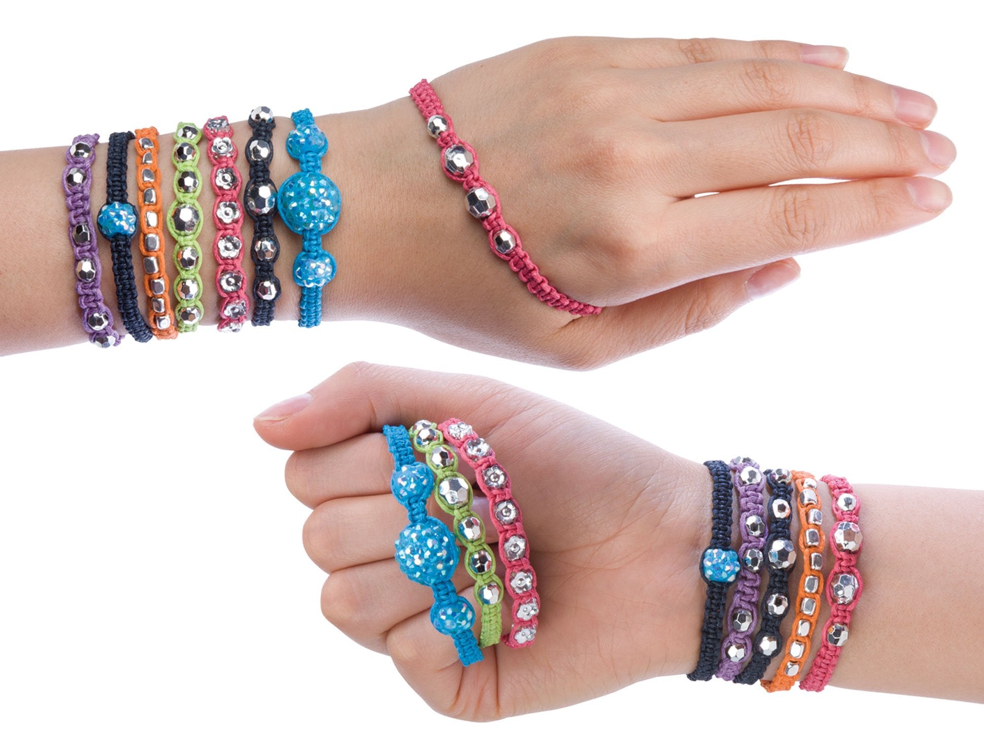 Alex DIY Wear Shamballa Bracelets Kids Art and Craft Activity