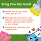 Claws Out Fun Card Game - Hilarious, Fast and Fun Card Game for Adults, Teens and Kids, Wildly Fun Cat Games for Kids and Adults, Cat Themed Gifts