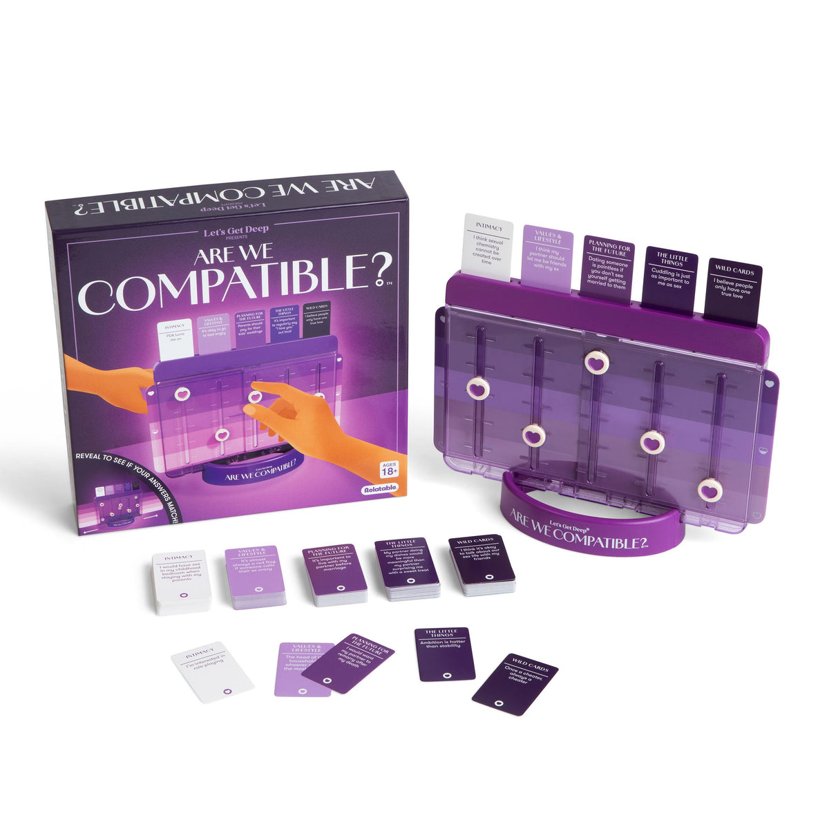 Are We Compatible?, A Romantic Relationship Card Game by Relatable