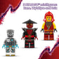 LEGO NINJAGO Zane's Battle Suit Mech Ninja Toy - Building Toy for Pretend Play for Kids, Boys and Girls, Ages 6+ - with 3 Minifigures - Gift Idea