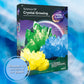 BBC Earth Science of Crystal Growing, Grow 3 Dazzling Crystals, Includes Display Case, Powdered Paints, Learning Guide, Crystal Growing Kit, STEM