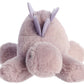 Aurora® Adorable Mini Flopsie™ Stegosaurus Stuffed Animal - Playful Ease - Timeless Companions - Purple 8 Inches