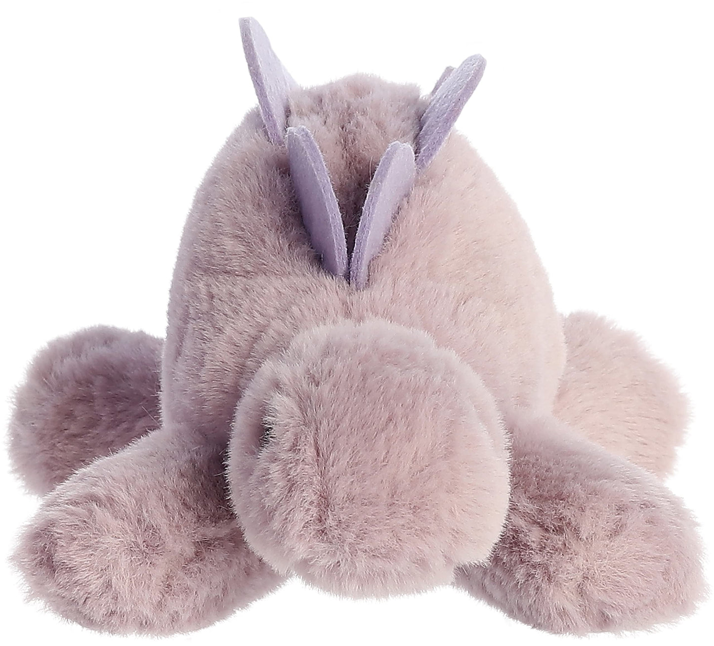 Aurora® Adorable Mini Flopsie™ Stegosaurus Stuffed Animal - Playful Ease - Timeless Companions - Purple 8 Inches