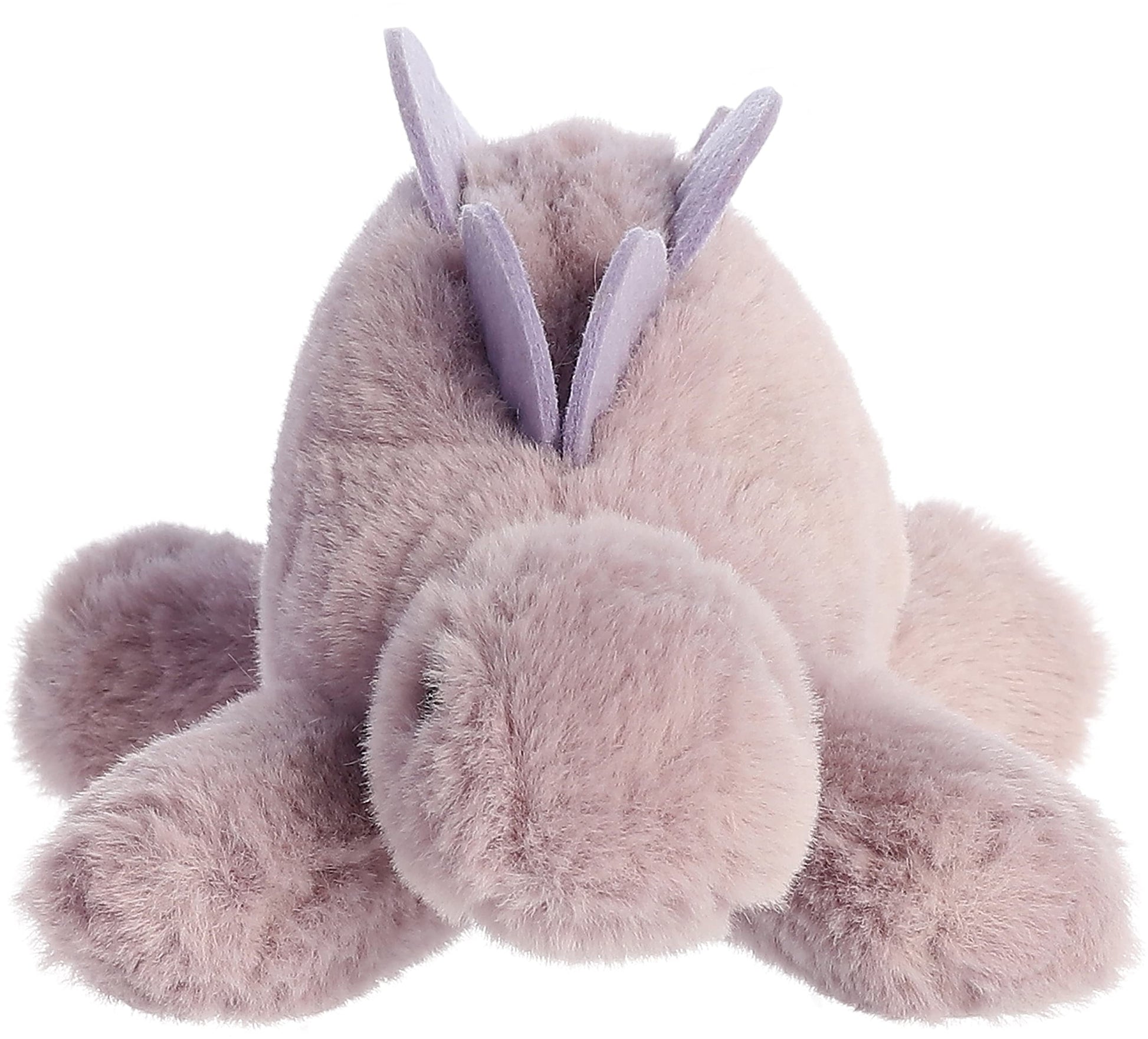 Aurora® Adorable Mini Flopsie™ Stegosaurus Stuffed Animal - Playful Ease - Timeless Companions - Purple 8 Inches