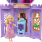 Mattel Disney Princess Toys Rapunzel Tower Playset with 2 Small Dolls Animal Figures Furniture & Accessories Tangled Story Time Stacker