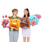 ZURU Snackles (Mentos) Hippo Super Sized 14 inch Plush by ZURU, Ultra Soft Plush, Collectible Plush with Real Licensed Brands, Stuffed Animal