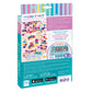 Make It Real: Rainbow Dream Jewelry Kit - Create 3 Unique Charm Bracelets & A Ring, 123 Pieces, Includes Play Tray, All-in-One, DIY Colorful Bead